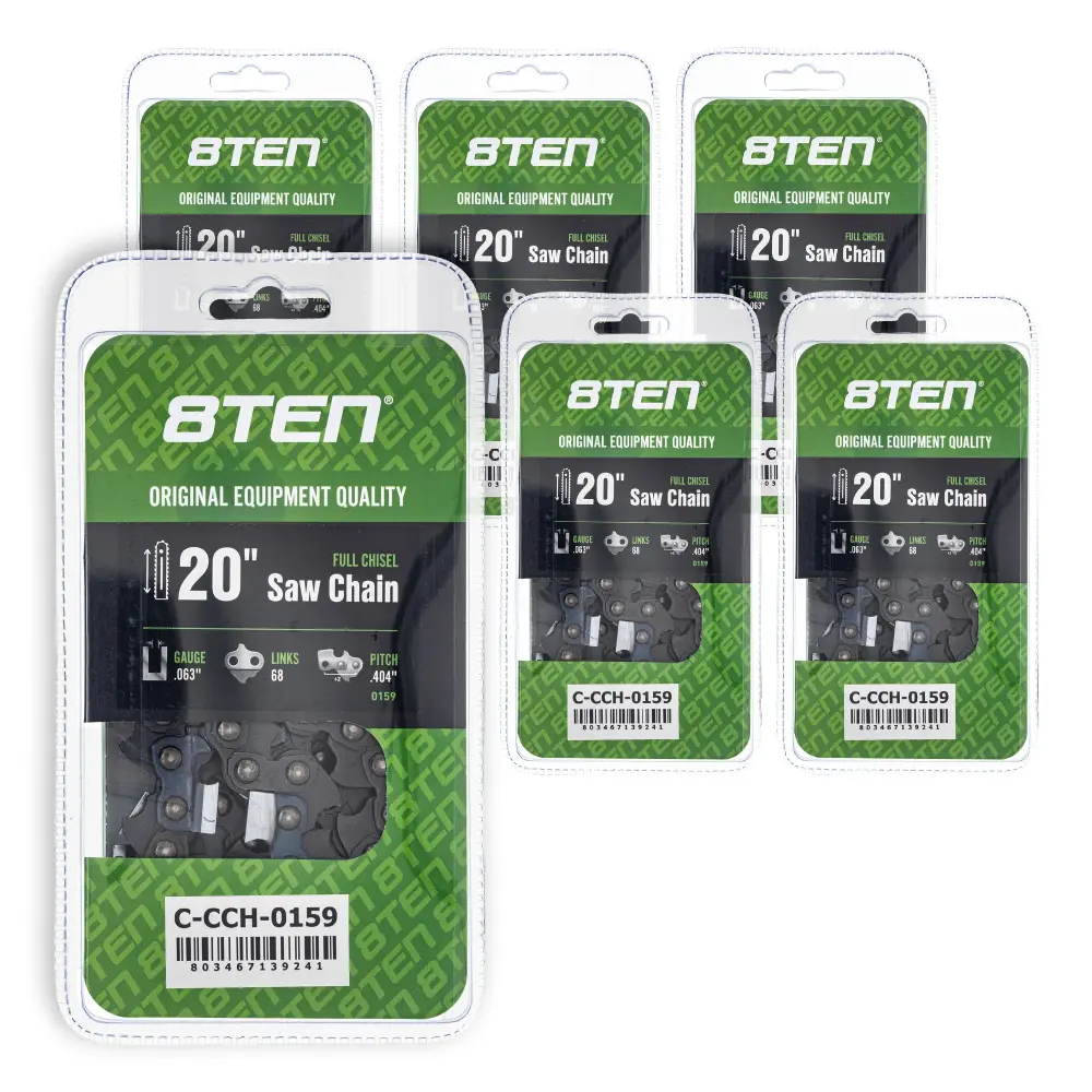 Chainsaw Chain 20 Inch .063 .404 68DL Husqvarna Stihl Solo Dolmar 39460050068 | SET SIX