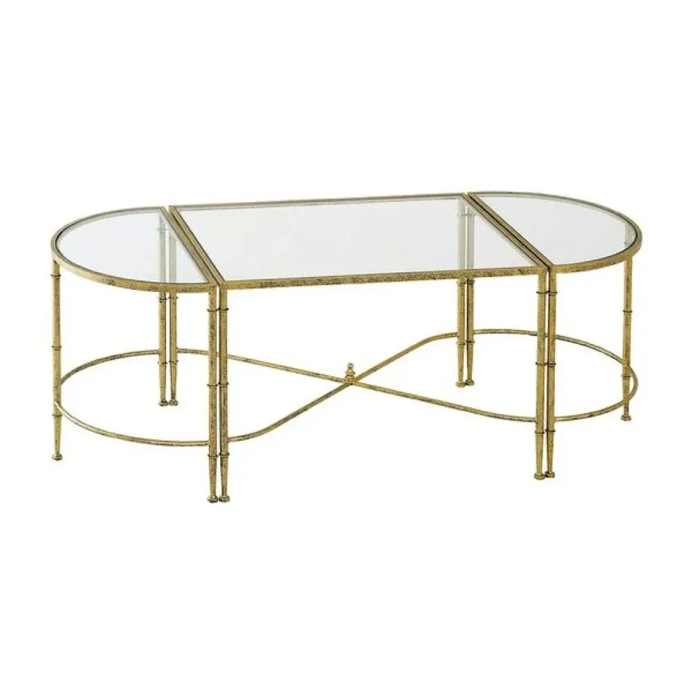 Andria Oval Coffee Table Adjust