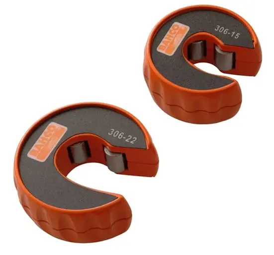 Bahco BAH306PACK Pipe Slice Twin Pack 15mm - 22mm - 306-PACK