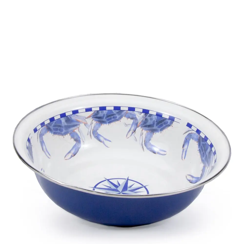 Blue Crab Serving Bowl