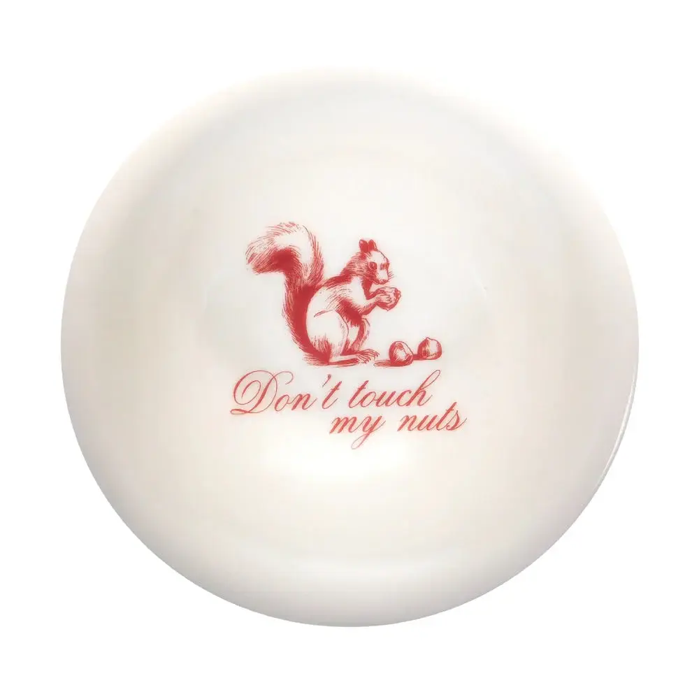 Fishs Eddy Pleasantries - Don't Touch My Nuts Bowl (4 1/2")