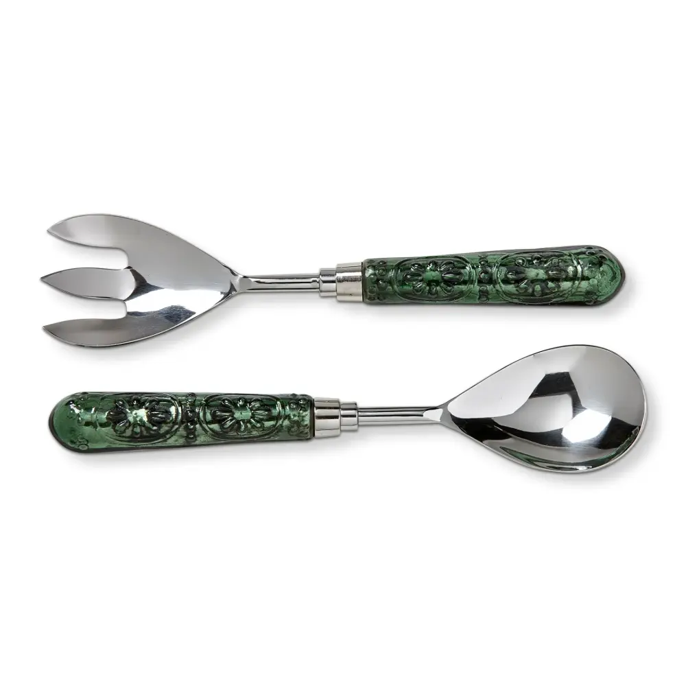 Glass Handle Salad Server place 2