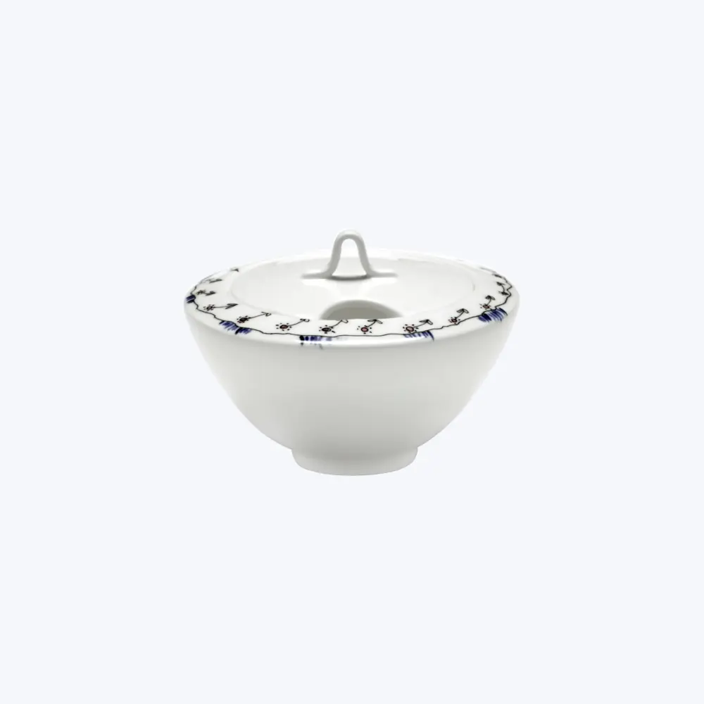 Midnight Flowers Sugar Bowl