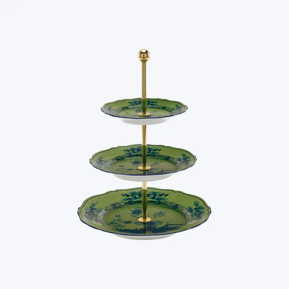 Oriente 3-Tier Stand Shatterproof Guarantee