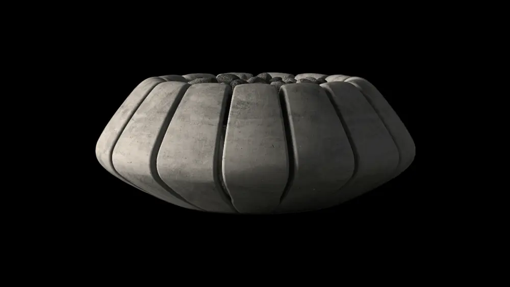 Prism Hardscapes - Sunflower Round Concrete Fire Bowl