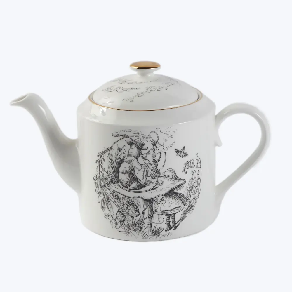 Wonderland Round Teapot