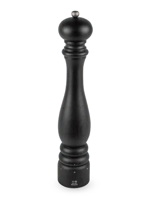 Paris u'Select Hand-powered Wooden Pepper Mill, Graphite Collection, 40 cm - 16in