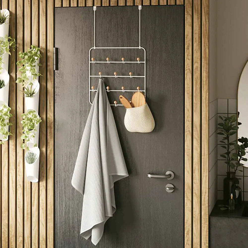 Wall or Over--Door Organizer, Ivory