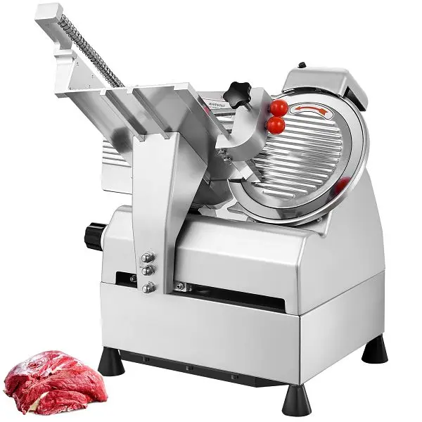 VEVOR Automatic Meat Slicer, 540W Deli Slicer, QZDQPJ550W10IEF8OV1