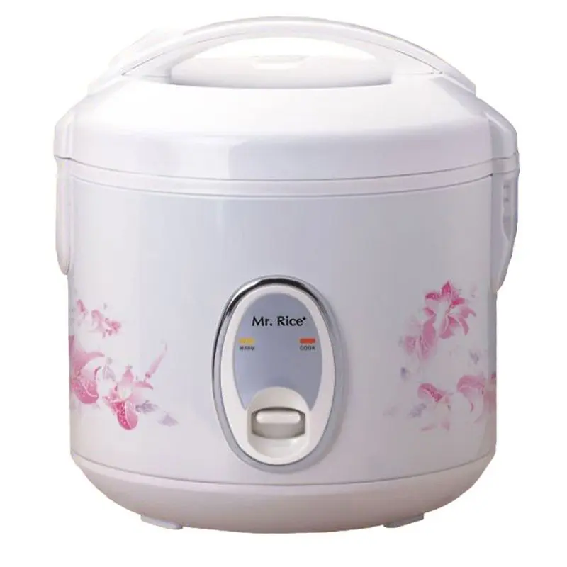 Sunpentown 6-cups Rice Cooker, Bright White, SC-1201P