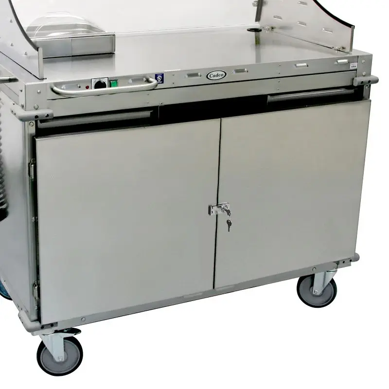 Cadco Locking Security Doors CBC-DC Carts, DC-SD