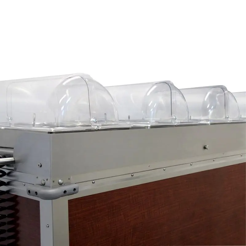 Cadco Reliable MobileServ Accessory Securety Shields 4 Bay Deluxe & 4 Bay Quality Grab & Go Carts (CBC-GG-4 & ...