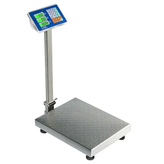 Costway 660 lbs Weight Platform Scale Digital Floor Folding Scale, EP24724US