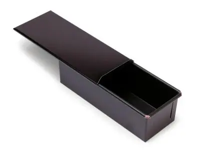 Gobel Non-stick soft bread pan sliding lid, 250 x 93 mm external / 245 x 84 mm internal, height 76 mm, 219310