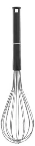 Gobel Stainless Steel balloon whisk egg white, Non-slip watertight handle, 45 cm, NC077