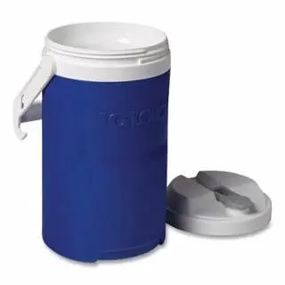Igloo Diamond-Pattern Laguna Beverage Jug, Capacity 1 Gallon, Blue, 4 Pieces, 31381