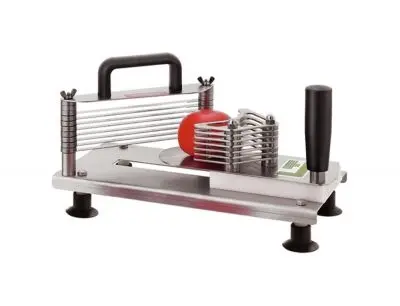 Louis Non-Slip Tellier Stainless Metal Steel tomato slicer Space-saving Pro, 5,5 mm, Small model, CTXM55 Louis Tellier