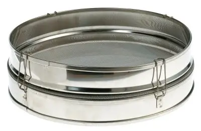 Louis Precision Tellier Stainless Steel sieve 3 parts Ø40 cm, internaleralterable canvases, medium mesh n°20, NC5064660 ...