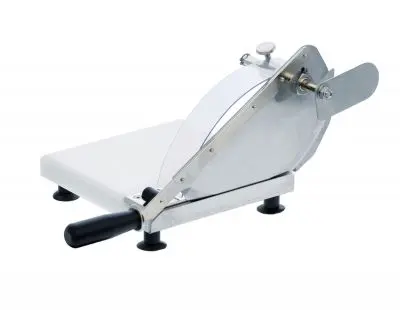 Louis Stylish Tellier Bread slicer, HACCP PEHD base, Round blade stop, 703SF1P Louis Tellier