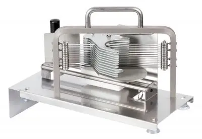 Louis Tellier Professional Stainless Steel tomato slicer, 5,5 mm, Large model, CTX