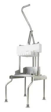 Louis Tellier Space-saving Stainless Steel lettuce cutter, Restaurant model, 24 x 24 mm, CSAM