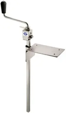 Louis Tellier Stainless High-Carbon Steel manual can opener, NF food hygiene, To screw, 550 mm, OXP55
