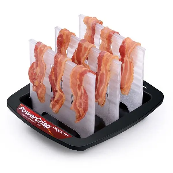 Presto Compact Powercrisp Microwave Bacon Cooker, 05101