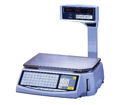 Skyfood Scale, elevated LCD pole display, Price Computing, LS-100-N