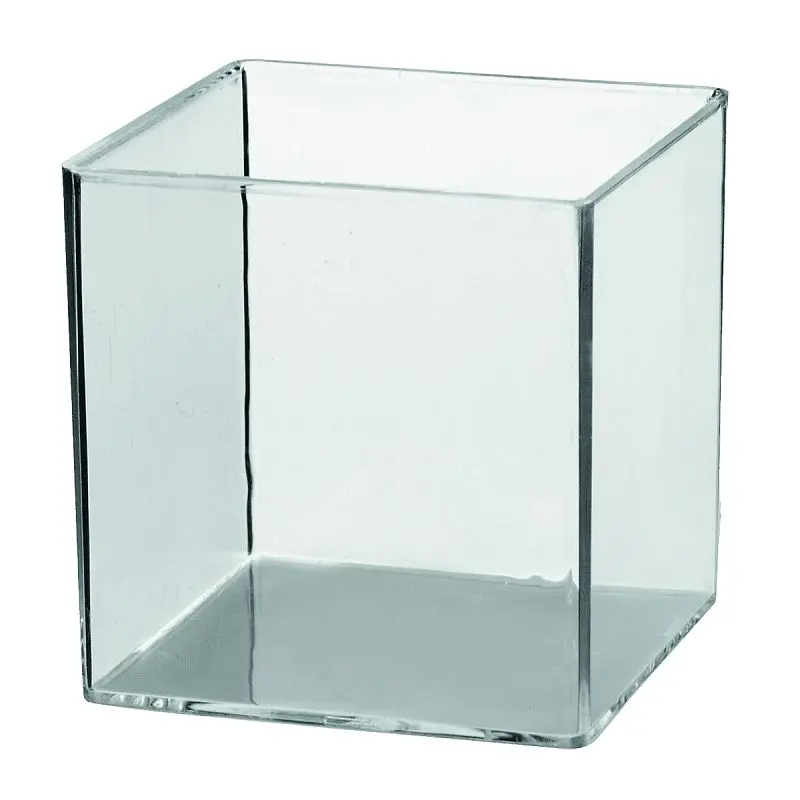 Solia Cube Transparent 2.5 oz, Case 200 Pieces, PS30321c