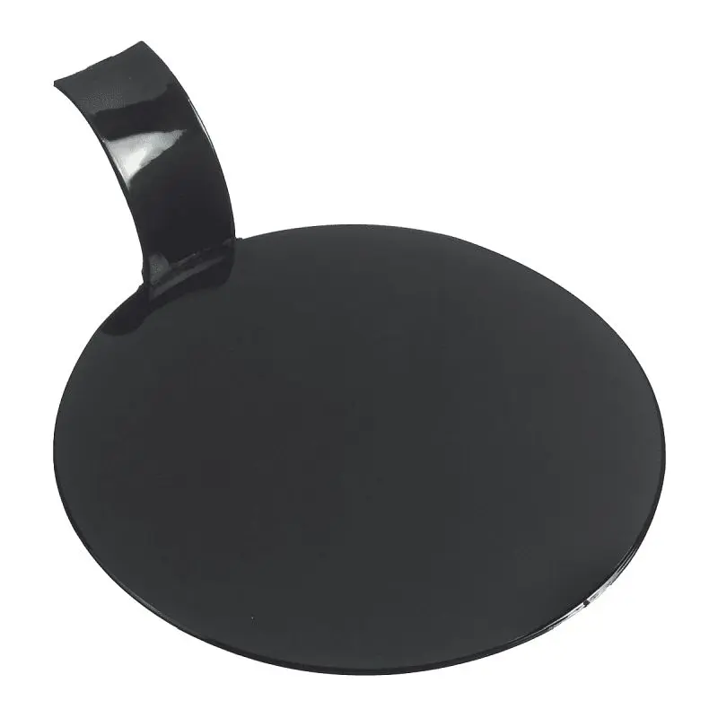 Solia Disc 3.1" Palet Dish Midnight Black, Case 1000 Each, PS32203c