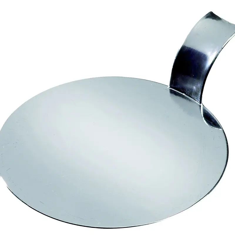 Solia Disc 3.1" Palet Dish Polished Silver Metallized, Case 500 Pieces, PS32204c