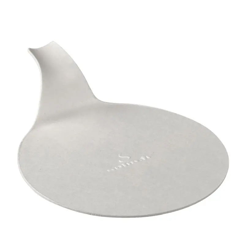 Solia Disc 3.1" Palet Dish Sugarcane Pulp White, Case 1000 Pieces, VO53000c