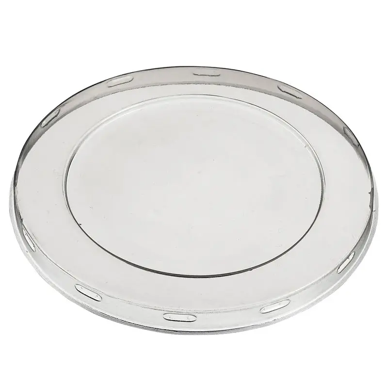 Solia Genuine PET Transparent Quartz Bagasse Plate VF45041, Case 200 Quantity, VF45049c