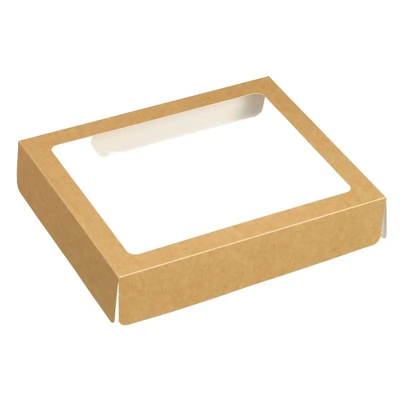 Solia Kraft Lid Window Fenix 1/2 Gastro Tray, Case 250 Units, ES35826c