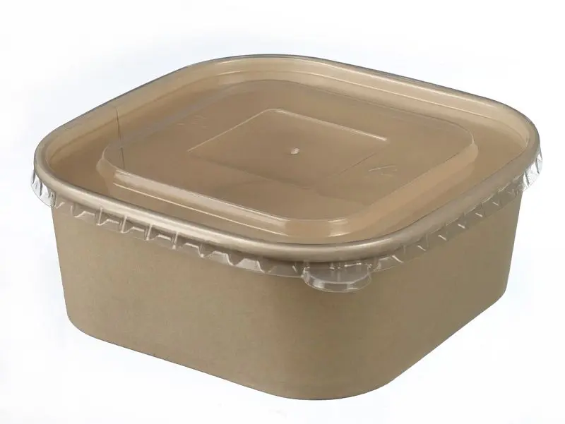 Solia PP Lid Lingot Container VF32030c, Case 300 Pcs, VF32039c