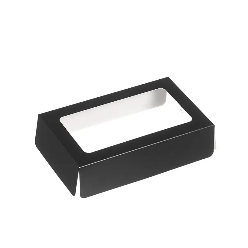 Solia Low-Profile Black Lid  window  Fenix 1/4 gastro tray, Case 250 Pieces, ES35842c