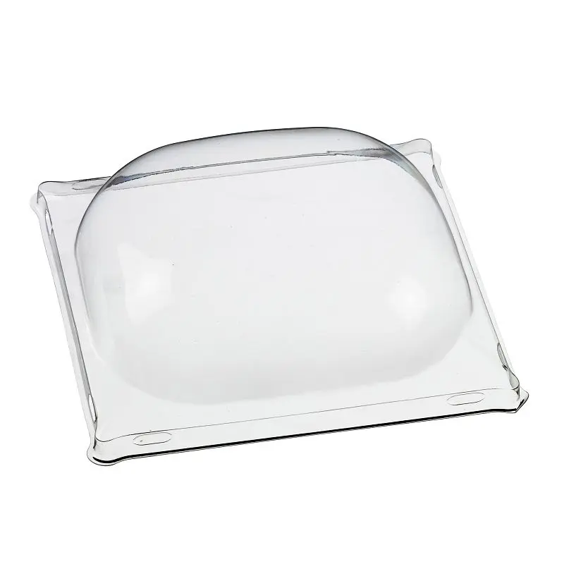 Solia Non-Toxic PET Transparent Lid Sugarcane Cup VF42060 and VF42230, Case 200 Count, VF42236c