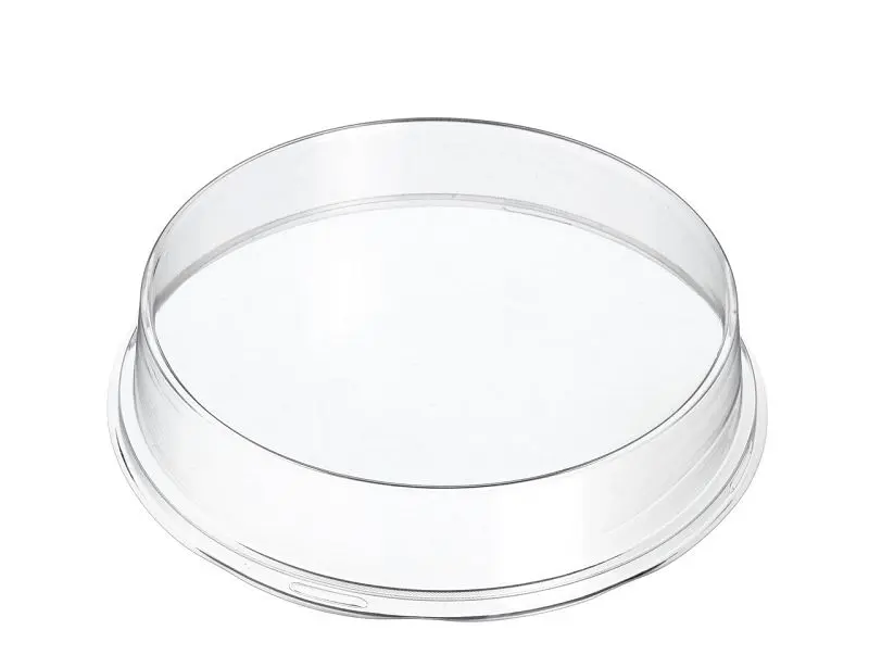 Solia Safe Lid PET Transparent Ninfea Plate VF42130c, Case 200 Pieces, VF42139c