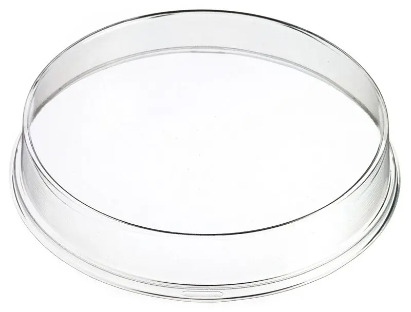 Solia Solid Lid PET Transparent Ninfea Plate VF42140c, Case 200 Individual, VF42149c