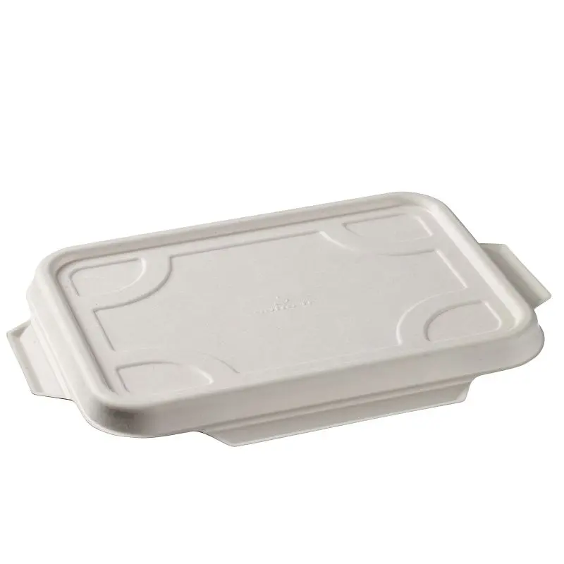 Solia Sugarcane Pulp Lid Container VF38430, VF38435, VF38300, Case 400 Pieces, VF38438c