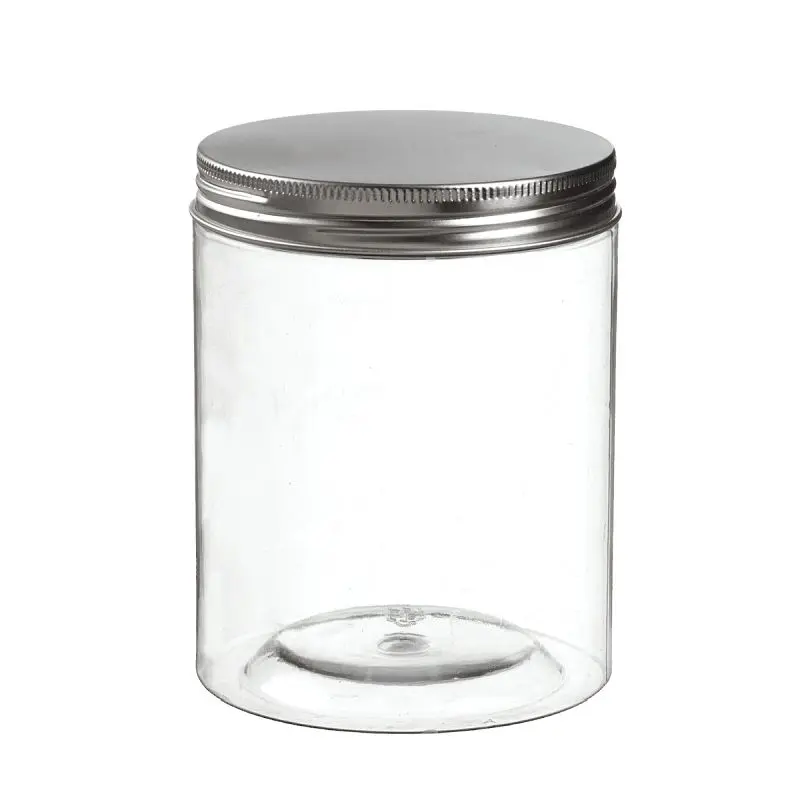 Solia TORNILLO jar 570 ml H110 diam 85 mm PET + aluminium Lid, Case 120 Quantity, BU14021c
