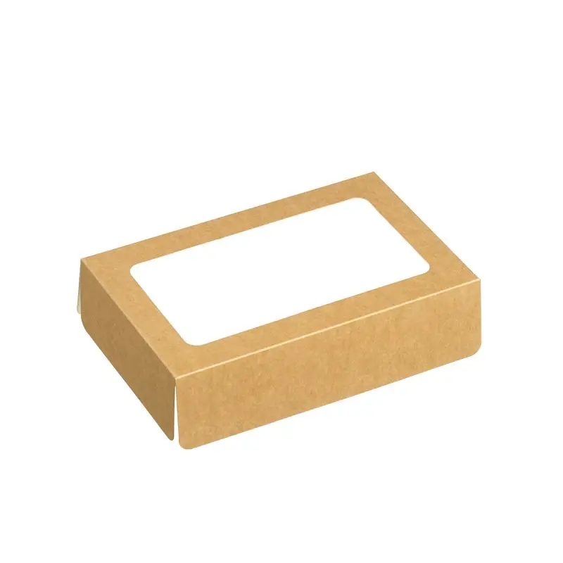 Solia Trusted Kraft Lid Window Fenix 1/4 Gastro Tray, Case 250 Pcs, ES35846c