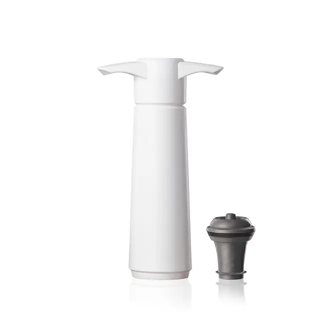 Vacu No-Tool Vin Wine Saver Blister Cream, 1 Pump, 1 Stopper, 08542606 Vacu Vin