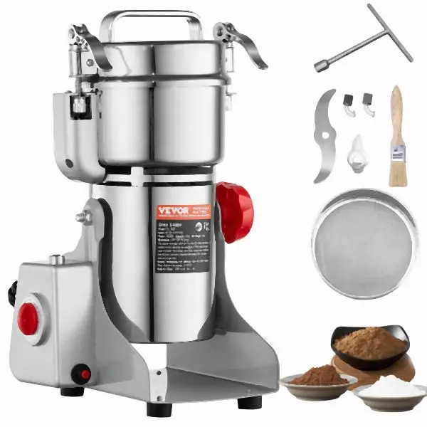 VEVOR 750g Commercial Spice Grinder 1500W, DDDPSGWYMJ30YEEUIV1