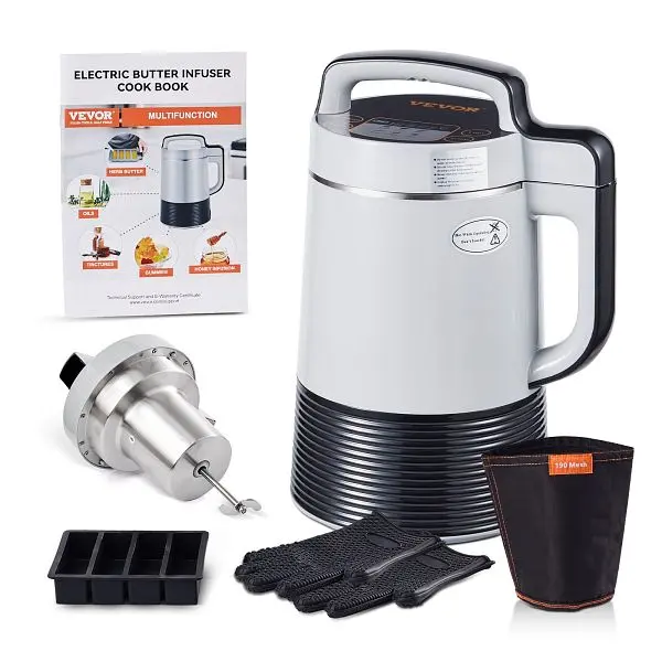 VEVOR Butter Infutilizer Machine, 6 Functions Herbal Infutilizer, CBHY900W8J00ZFRX5V1