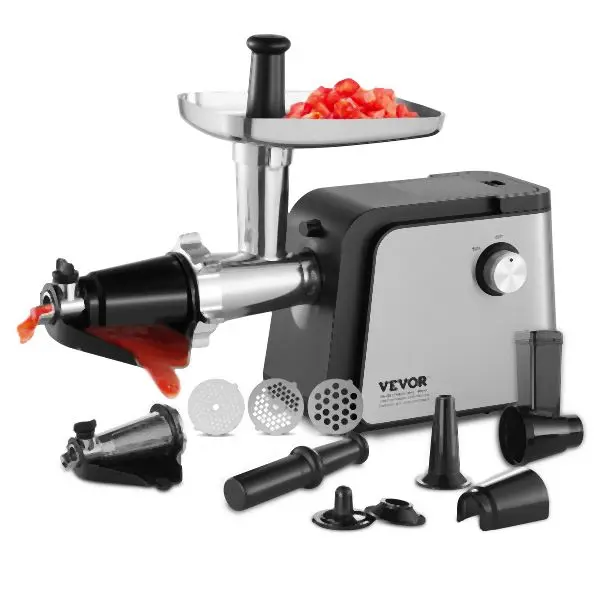 VEVOR 4.9 LBS/Min Electric Tomato Strainer 500W Tomato Sauce Maker Machine Home, GJJ400WDGNSLHIOMUV1