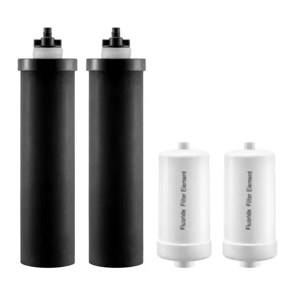 VEVOR Narrow Purification Water Filter Replacement Gravity Filter System Set, 4 Pack, ZLLSTHXHXTCFHZ0VQV0