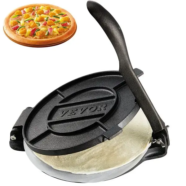 VEVOR Oversized Tortilla Press, 8 Inch Tortilla and Roti Maker, SYSBBY8YCZT0DX21YV0