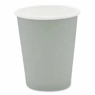 Victoria Bay Hot Cup, 8 oz, Ivory, Lids Sold Separately, 1000/Carton, 8WHDC