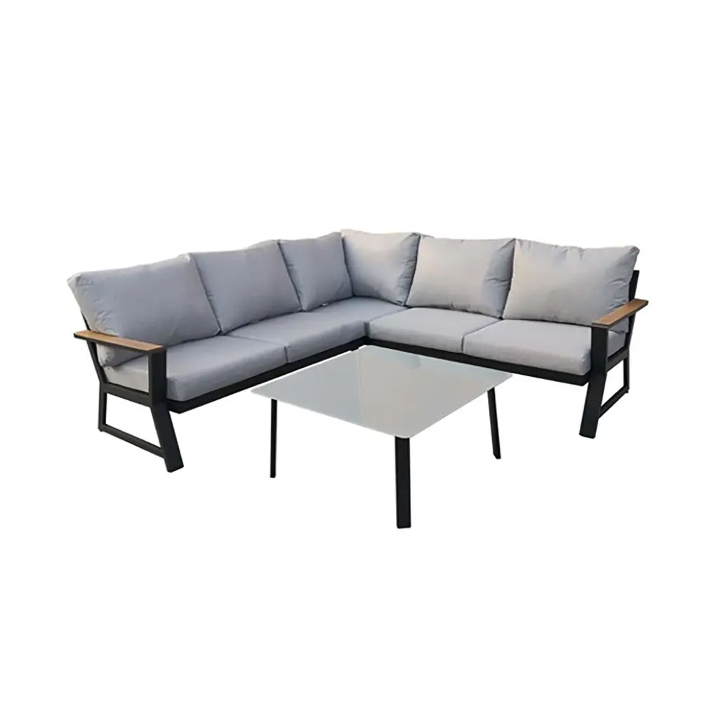 3-Piece Aluminium Sectional Sofa